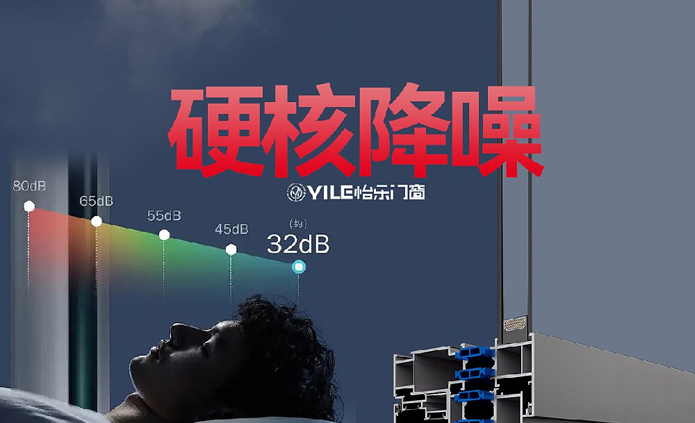 更降噪、更硬核 | 怡乐隔音窗让你从此对噪音说No！